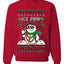 Snow Ice Pimp, Funny Unisex Ugly Christmas Sweater, Crewneck Sweatshirts
