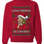 La Mas Chismosa De La Navidad, Unisex Ugly Christmas Sweater, Crewneck Sweatshirts