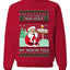 Ask Your Mom About My North Pole Naughty Santa, Unisex Ugly Christmas Sweater, Crewneck Sweatshirts