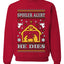 Spoiler Alert He Dies Nativity Scene, Unisex Ugly Christmas Sweater, Crewneck Sweatshirts