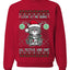 Look At Me Being All Festive And Shit, Unisex Ugly Christmas Sweater, Crewneck Sweatshirts