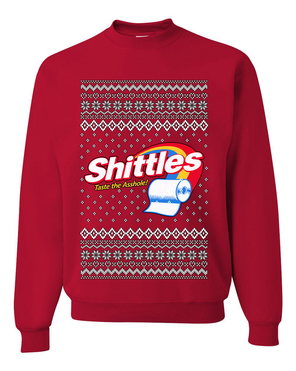 Funny Candy Bar Parody Shirt, Unisex Ugly Christmas Sweater, Crewneck Sweatshirts