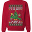 From The Windows To The Walls I'm About To Deck These Halls, Unisex Ugly Christmas Sweater Crewneck Sweatshirts