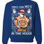 There's Some Ho's In This House Ugly Christmas Sweater Unisex Crewneck Sweatshirt