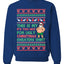 Santa Too Hot For Sweaters Shirt Ugly Christmas Sweater Unisex Crewneck Sweatshirt