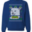 Women Yelling At Cat Meme Funny Twitter Tik Tok 2019  Ugly Christmas Sweater Unisex Crewneck Sweatshirt