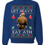 Lift Heavy Eat Ath Merry Chrithmith, Butt Viral Weightlifting Lifting Boxing, Funny Ugly Christmas Sweater Crewneck Sweatshirt