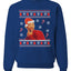 Will Smith Fresh Prince Of Bel Air  Christmas Xmas Candy Cane Ugly Christmas Sweater Unisex Crewneck Sweatshirt