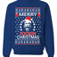 Merry Fookin Christmas Ugly Christmas Sweater Unisex Crewneck Sweatshirt
