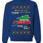 Where-Do-You-Think-You're-Gonna-Put-A-Tree-That-Big-Colored Ugly Christmas Sweater Unisex Crewneck Sweatshirt