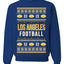 City of Los Angeles LAR American Football Fantasy Fan Ugly Christmas Sweater Unisex Crewneck Sweatshirt