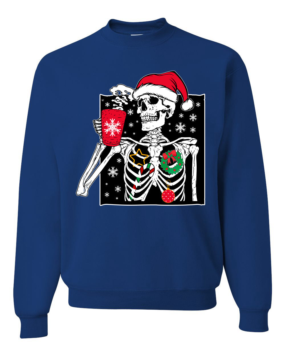 When You're Dead Inside But It's Christmas Christmas Unisex Crewneck Sweatshirt