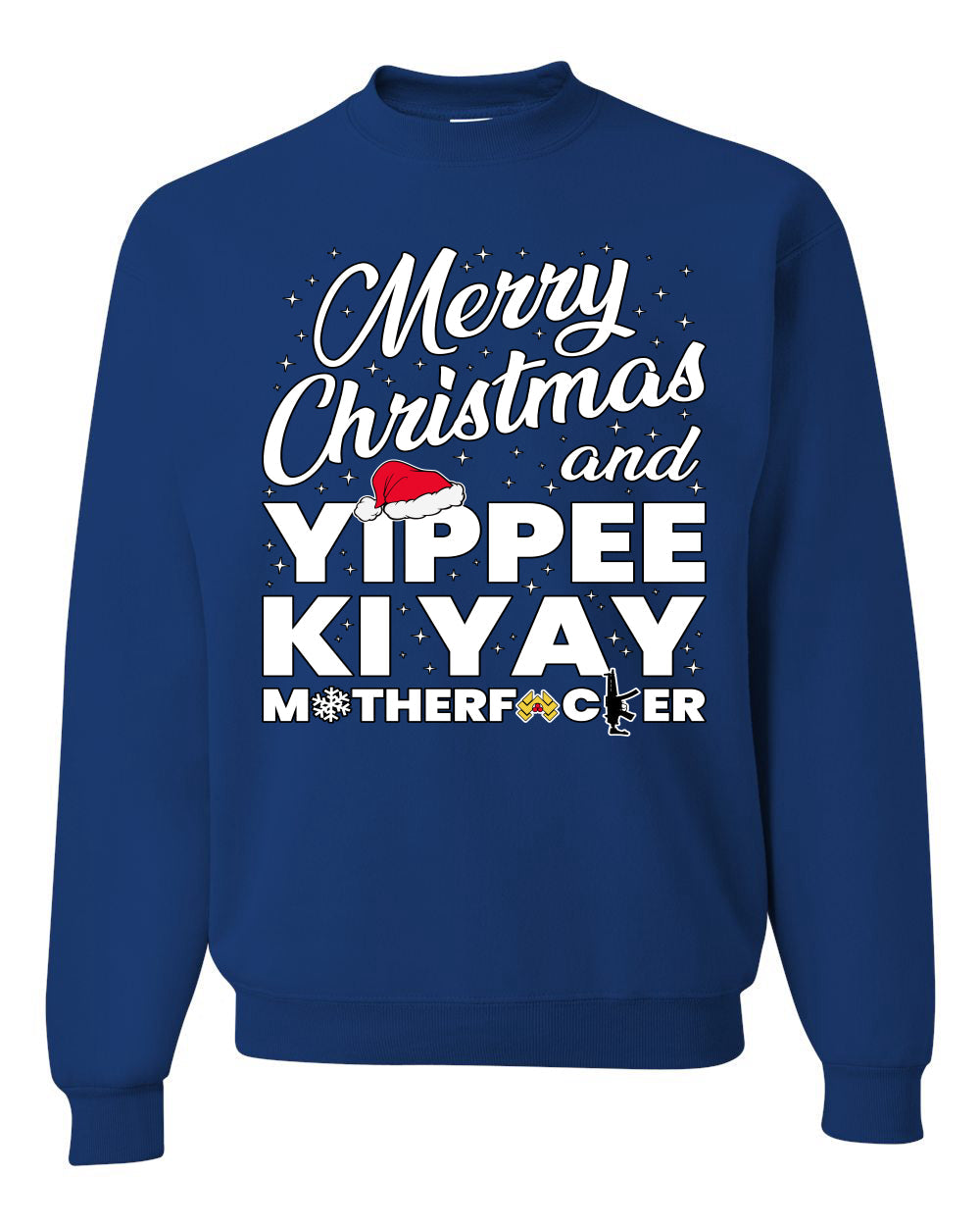Merry Christmas and Yippee Ki Yay MOFO Christmas Unisex Crewneck Sweatshirt