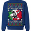 Jing a Di Jing Dominick the Italian Christmas Donkey Ugly Christmas Sweater