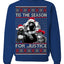 Tis the Season For Justice Harambe Peanut Fred Raccoon Ugly Christmas Sweater