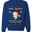 Thought I'd Wear My Best Suit Ed Gein, Unisex Ugly Christmas Sweater Crewneck Sweatshirts