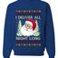 I Deliver All Night Long, Unisex Ugly Christmas Sweater, Crewneck Sweatshirts