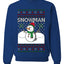 Snowman, Unisex Ugly Christmas Sweater Crewneck Sweatshirts