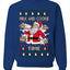 Milk And Cookie Time, Unisex Ugly Christmas Sweater, Crewneck Sweatshirts