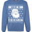 Where's My Ho Ho Hos | Santa Design Merry Ugly Christmas Sweater Unisex Crewneck Graphic Sweatshirt