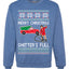 Cousin Eddie Merry Christmas Shitter's Full Ugly Christmas Sweater Unisex Crewneck Sweatshirt