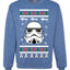 Stormtrooper Star Wars Ugly Christmas Sweater Unisex Crewneck Sweatshirt