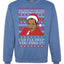 Christmas Spirit I'll Help You Find It Stanley Hudson Merry Ugly Christmas Sweater Unisex Crewneck Graphic Sweatshirt