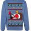 I'm Eating Junk and Watching Rubbish 90s Movie Ice Cream Ugly Christmas Sweater Crewneck Sweatshirt