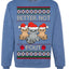 Better Not Pout, Cute Sad Santa Cats | Funny Ugly Christmas Sweater Crewneck Sweatshirt