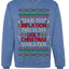 Due to Inflation This is My Ugly Christmas Sweater | Funny Crewneck Sweatshirt