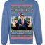 Doge Elf Around and Find Out Trump Elon Vivek MAGA Ugly Christmas Sweater Crewneck Sweatshirt