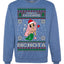 Christmas Karol G Santa's Favorite Bichota Ugly Christmas Sweater Unisex Crewneck Sweatshirt