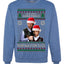 Season's Greeting From Nakatomi Plaza Ugly Christmas Sweater Unisex Crewneck Sweatshirt