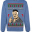 Watch It Santa Funny Paulie Italian Mafia TV Show Ugly Christmas Sweater