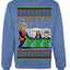 Tis the Season to Take Out the Garbage President Trump Ugly Christmas Sweater Crewneck Sweatshirt