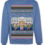 Merry Christmas and a MAGA New Year 2025 Ugly Christmas Sweater Crewneck Sweatshirts