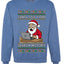 Santa Saw Your Search History, Funny Internet Humor, Ugly Christmas Unisex Sweater, Crewneck Sweatshirts