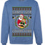Santa Got Coldplayed, Unisex Ugly Christmas Sweater, Crewneck Sweatshirts