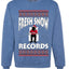 Fresh Snow Records Hip Hop Parody, Unisex Ugly Christmas Sweater, Crewneck Sweatshirts