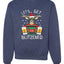 Lets Get Blitzened Deer With Beer Merry Christmas Unisex Crewneck Graphic Sweatshirt