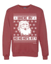 Where's My Ho Ho Hos | Santa Design Merry Ugly Christmas Sweater Unisex Crewneck Graphic Sweatshirt