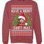 Merry Swiftmas Ugly Christmas Sweater Unisex Crewneck Sweatshirt