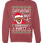 Tupac Aint Nothin But a Christmas Party Ugly Christmas Sweater Unisex Crewneck Sweatshirt