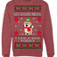 Good News I Saw a Dog Today Funny Ugly Christmas Sweater Crewneck Sweatshirt