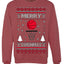 Merry Swishmas Basketball Sports Ugly Christmas Sweater Crewneck Sweatshirt