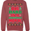 Die Hard is a Christmas Movie Classic McClane Nakatomi Ugly Christmas Sweater Crewneck Sweatshirt