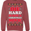 Die Hard is a Not Christmas Movie | McClane Nakatomi Ugly Christmas Sweater Crewneck Sweatshirt
