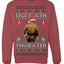 Ugly Ath Sweater Merry Chrithmith, Butt Viral Ugly Ass Boxing Fight, Funny Ugly Christmas Sweater Crewneck Sweatshirt