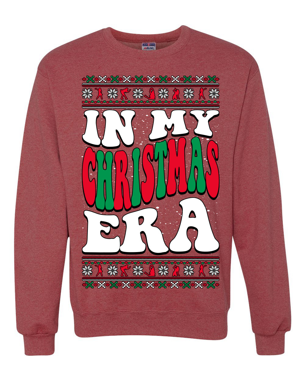 In My Christmas Era Ugly Christmas Sweater Unisex Crewneck Sweatshirt