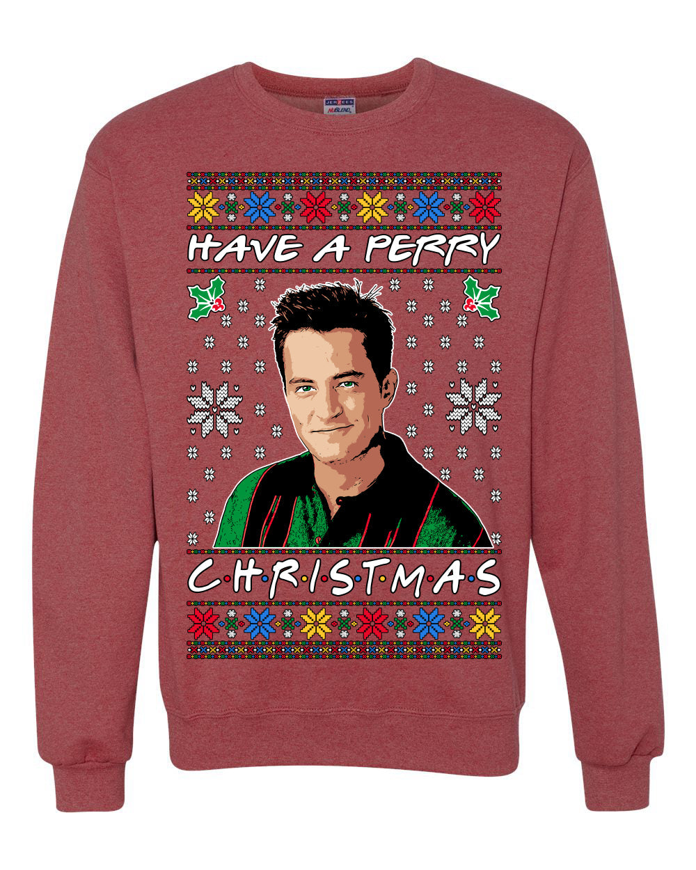 Have a Perry Christmas Ugly Christmas Sweater Unisex Crewneck Sweatshirt
